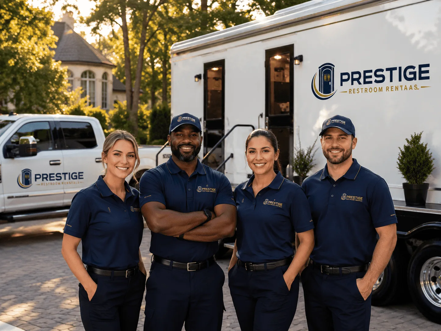 Trusted Luxury Portable Restrooms company in Hubert, NC